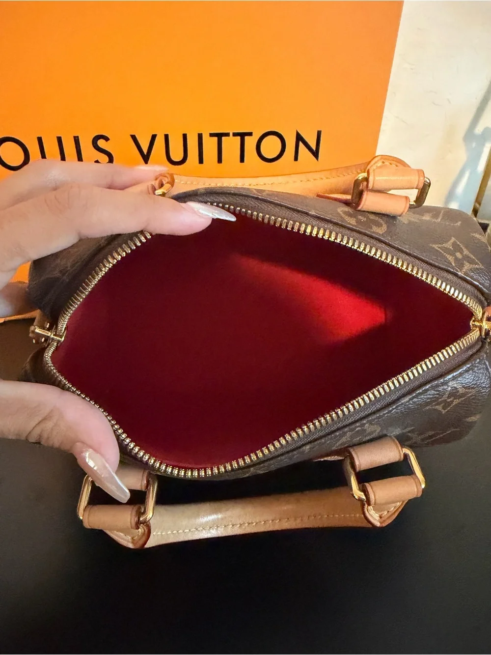 Sold Louis Vuitton monogram Speedy 20